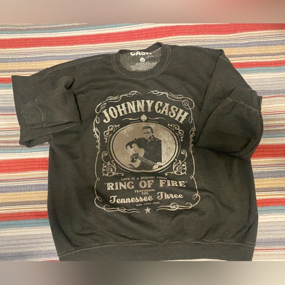 Source Unknown Tops - Johnny cash sweatshirt